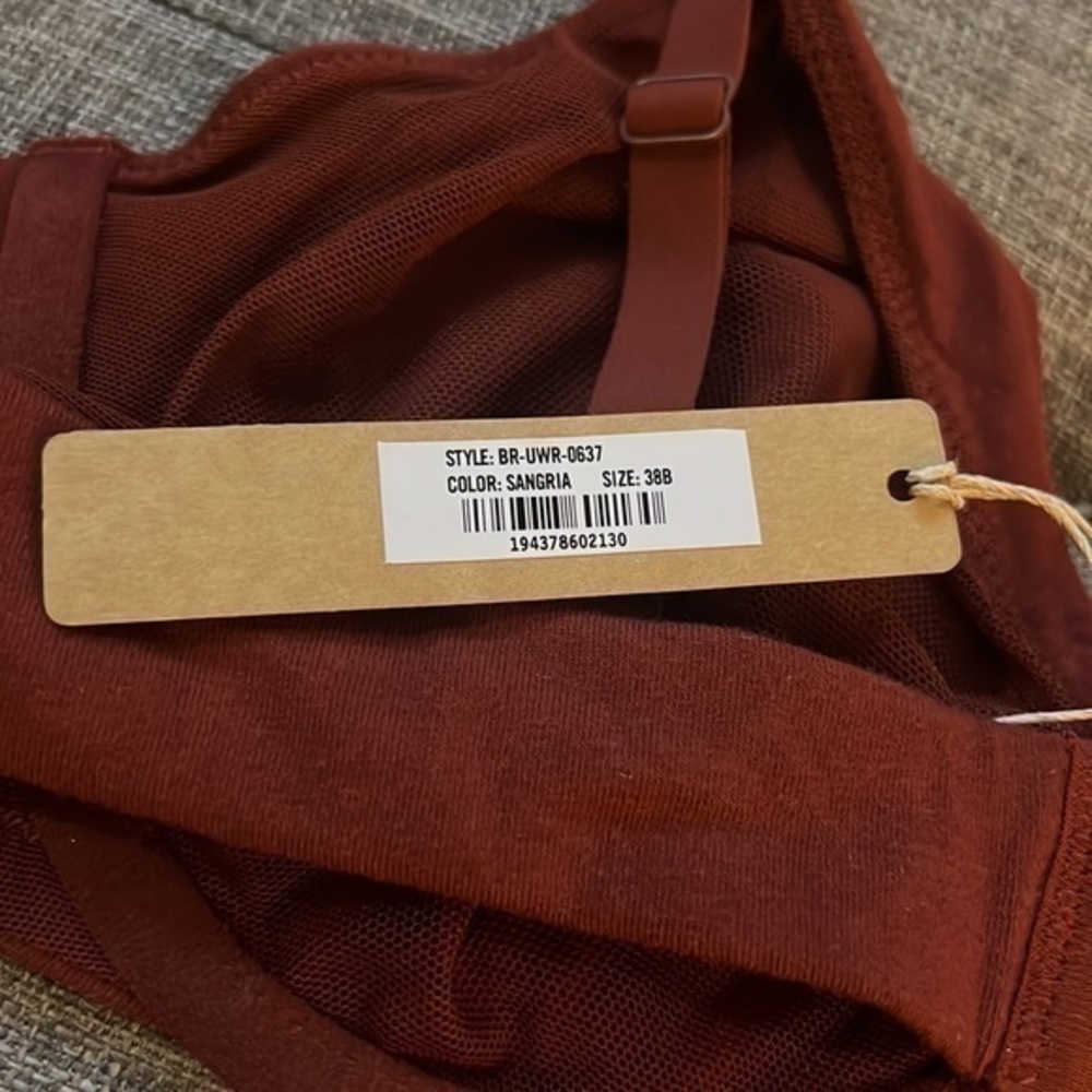 Skims Cotton Jersey Underwire Bra - Picture 5 of 10